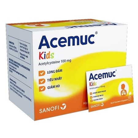Thuốc Acemuc - Giúp trị ho long đờm