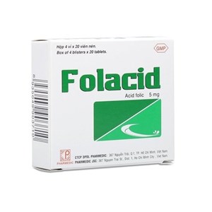 Thuốc Folacid -  thuốc vitamin tổng hợp