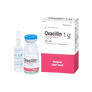 Thuốc Oxacillin 1g - Điều trị nhiễm khuẩn do tụ cầu