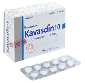 Thuốc Kavasdin - Trị tăng huyết áp và đau thắt ngực