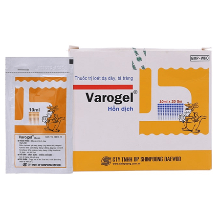 Thuốc Varogel - Điều trị viêm loét dạ dày và tá tràng