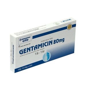 Thuốc Gentamycin 80mg - Điều trị nhiễm khuẩn