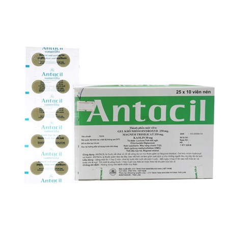 Thuốc Antacil - Điều trị viêm loét dạ dày