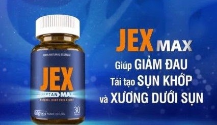 Thuốc Jex Max- Hỗ trợ điều trị bệnh đau xương khớp