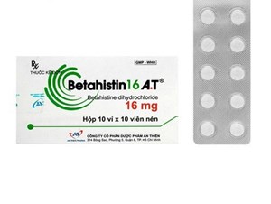 Thuốc Betahistin 16 A.T-giảm đau đầu chóng mặt