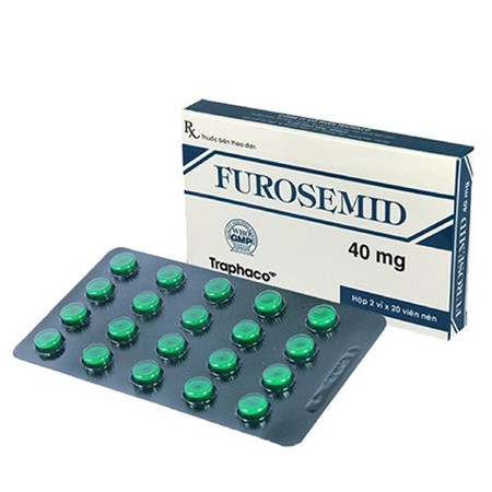 Thuốc Furosemid 40mg – Điều trị phù do nguồn gốc tim, gan hay thận