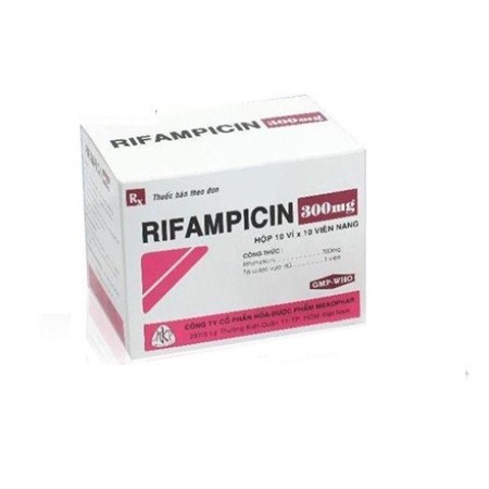 Thuốc Rifampicin 300mg - Điều trị bệnh lao 