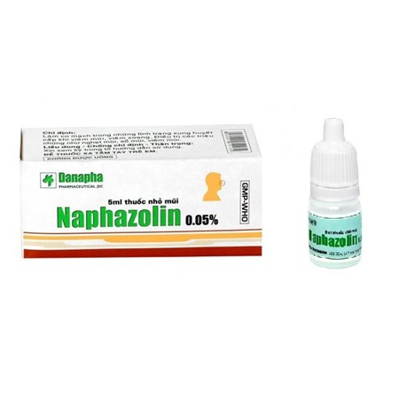 Thuốc Naphazolin  - Điều trị sổ mũi, viêm mũi