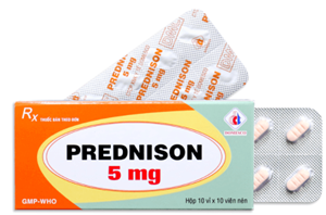 Thuốc Prednison 5mg - Kháng viêm, chống dị ứng