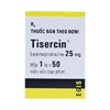 Thuốc Tisercin 25 mg - Điều trị tâm thần phân liệt, trầm cảm