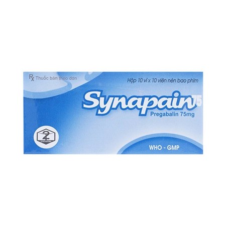 Thuốc Synapain 75mg - Điều trị đau thần kinh