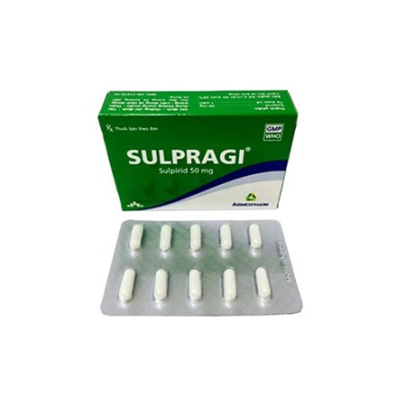 Thuốc Sulpragi 50 mg - Điều trị bệnh tâm thần phân liệt