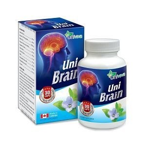 Thuốc Uni Brain - Phòng ngừa, hỗ trợ  điều trị chứng sa sút trí nhớ