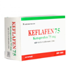 Thuốc Keflafen 75mg - Thuốc điều trị gút, các bệnh xương khớp 