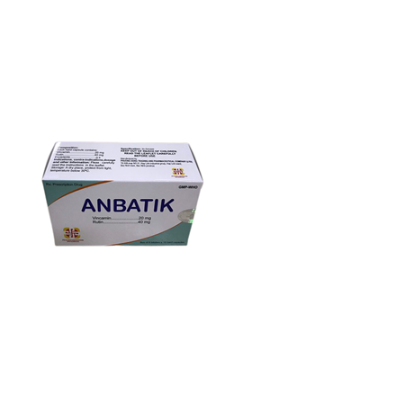 Thuốc Anbatik - Hỗ trợ điều trị suy tuần hoàn não