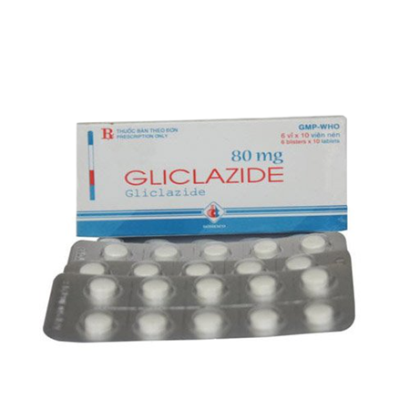 Thuốc Gliclazid 80mg- Đái tháo đường