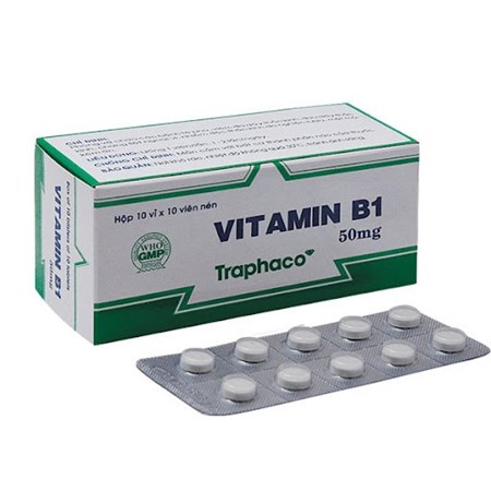 Thuốc Vitamin B1 50mg-Thuốc bổ sung vitamin B1