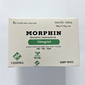 Thuốc Morphine-giảm đau, hạ sốt, chống viêm không steroid.