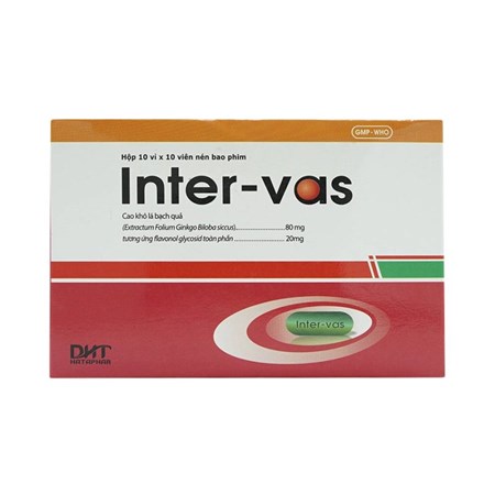 Thuốc Inter – Vas - Bổ sung vitamin, muối khoáng