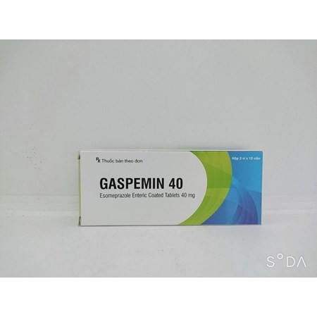 Thuốc Gaspemin 40 - Chỉ định trong bệnh trào ngược dạ dày - thực quản