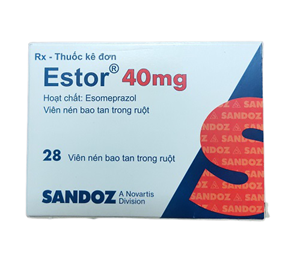 Thuốc Estor 40mg - Điều trị viêm loét dạ dày - thực quản