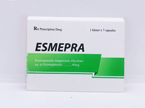 Thuốc Esmepra 40mg - Điều trị viêm loét dạ dày - tá tràng