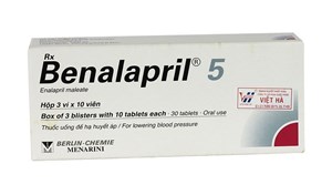 Thuốc Benalapril 5mg-Điều trị tăng huyết áp