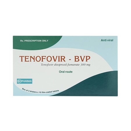 Thuốc Tenofovir – BVP 300mg - Bệnh về Gan