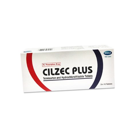 Thuốc Cilzec Plus- Điều trị tăng huyết áp 