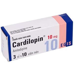Thuốc Cardilopin 10mg - Thuốc chống đau thắt ngực
