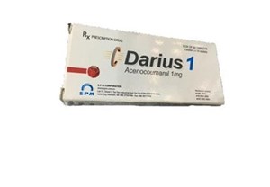 Thuốc Darius 1mg -  Thuốc điều trị bệnh tim