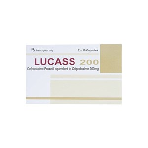 Thuốc Lucass 200 - Điều trị kháng khuẩn