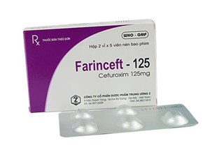 Thuốc Farinceft-125 - Điều trị nhiễm khuẩn