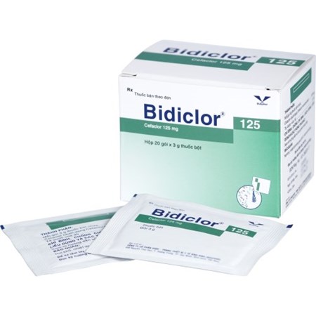 Thuốc Bidiclor 125 - Điều trị nhiễm khuẩn