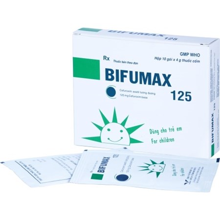 Thuốc Bifumax 125mg -  Điều trị nhiễm khuẩn