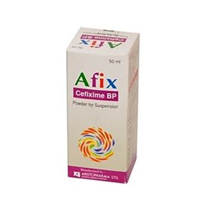 Thuốc Afix 100mg/5ml - Điều trị nhiễm khuẩn