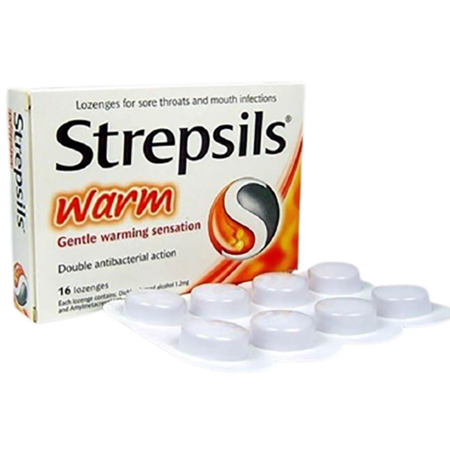 Thuốc Strepsils Warm