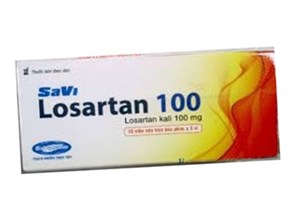 Thuốc SaVi Losartan 100mg - Điều trị tăng huyết áp