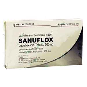 Thuốc Sanuflox 500mg - Điều trị nhiễm khuẩn