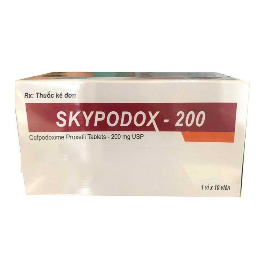 Thuốc Skypodox 200mg - Điều trị nhiễm khuẩn | Shipthuocnhanh24h.vn