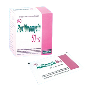 Thuốc Roxithromycin 50mg Mekophar -  Điều Trị Nhiễm Khuẩn