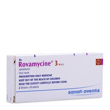 Thuốc Rovamycine 3M.I.U - Điều trị nhiễm khuẩn