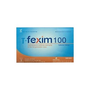 Thuốc T - Fexim 100mg - Điều trị nhiễm khuẩn