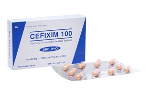 Thuốc Cefixim 100mg - Điều trị nhiễm khuẩn