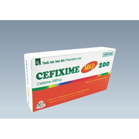 Thuốc Cefixim 200mg Mekophar - Điều trị nhiễm khuẩn