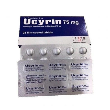 Thuốc Ucyrin 75mg - Tắc nghẽn mạch máu não