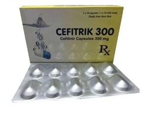 Thuốc Cefitrik 300 - Điều trị nhiễm khuẩn