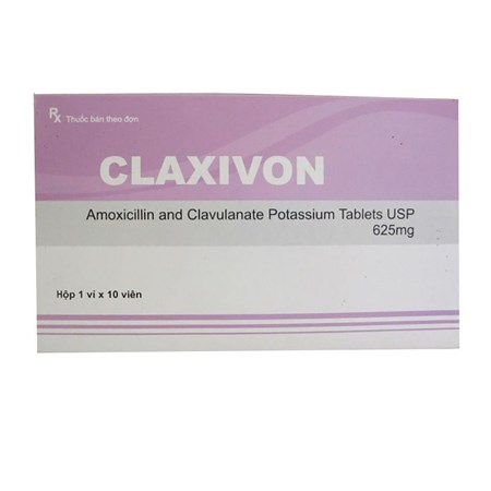 Thuốc Claxivon 625mg - Điều trị nhiễm khuẩn