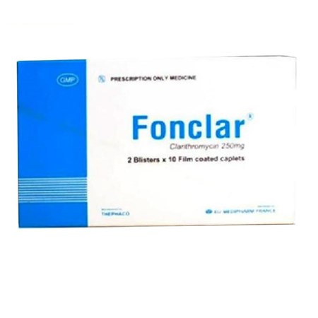 Thuốc Fonclar 250mg - Điều trị nhiễm khuẩn