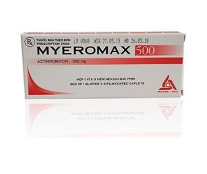 Thuốc Myeromax 500 - Điều trị nhiễm khuẩn